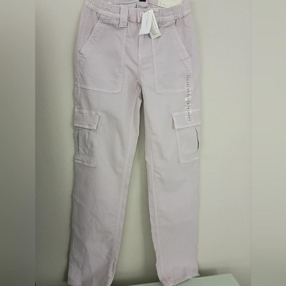 New AE High-waisted Cargo Taper Pant - Picture 3 of 5